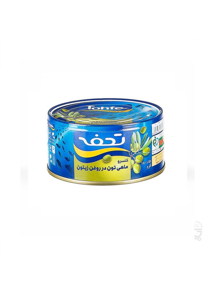 تن ماهی در روغن زیتون تحفه 180g