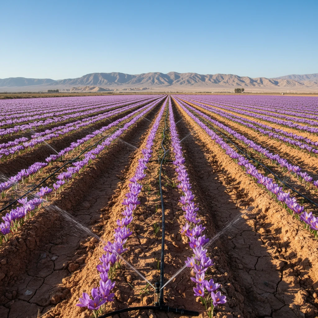 روشهای نوین آبیاری زعفران