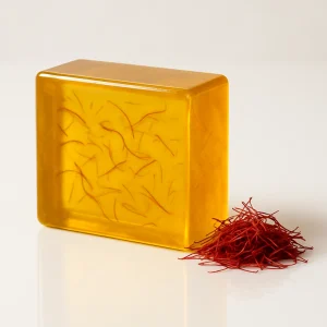 صابون‌های دست‌ساز زعفرانی