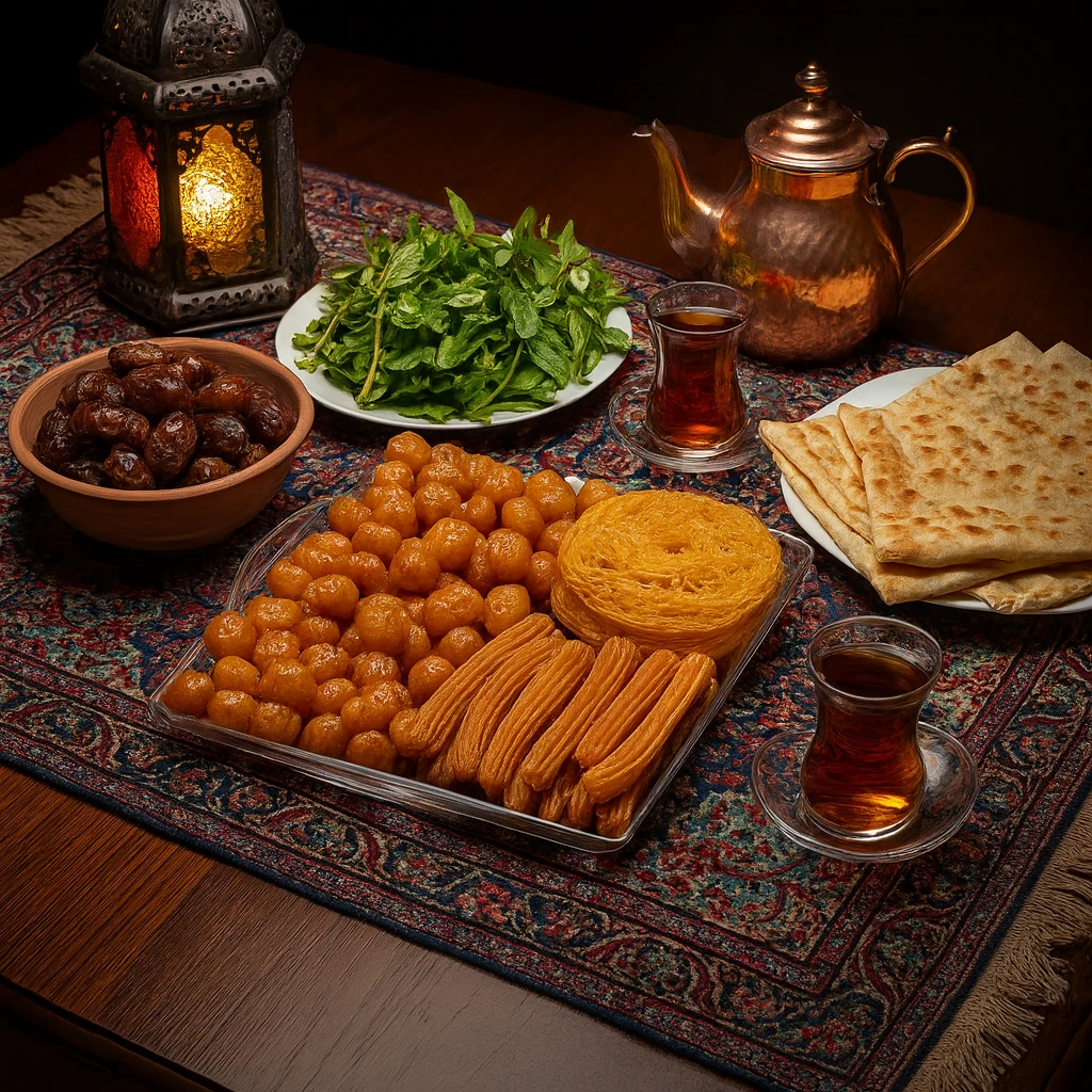 زولبیا و بامیه بدون جذب زیاد روغن