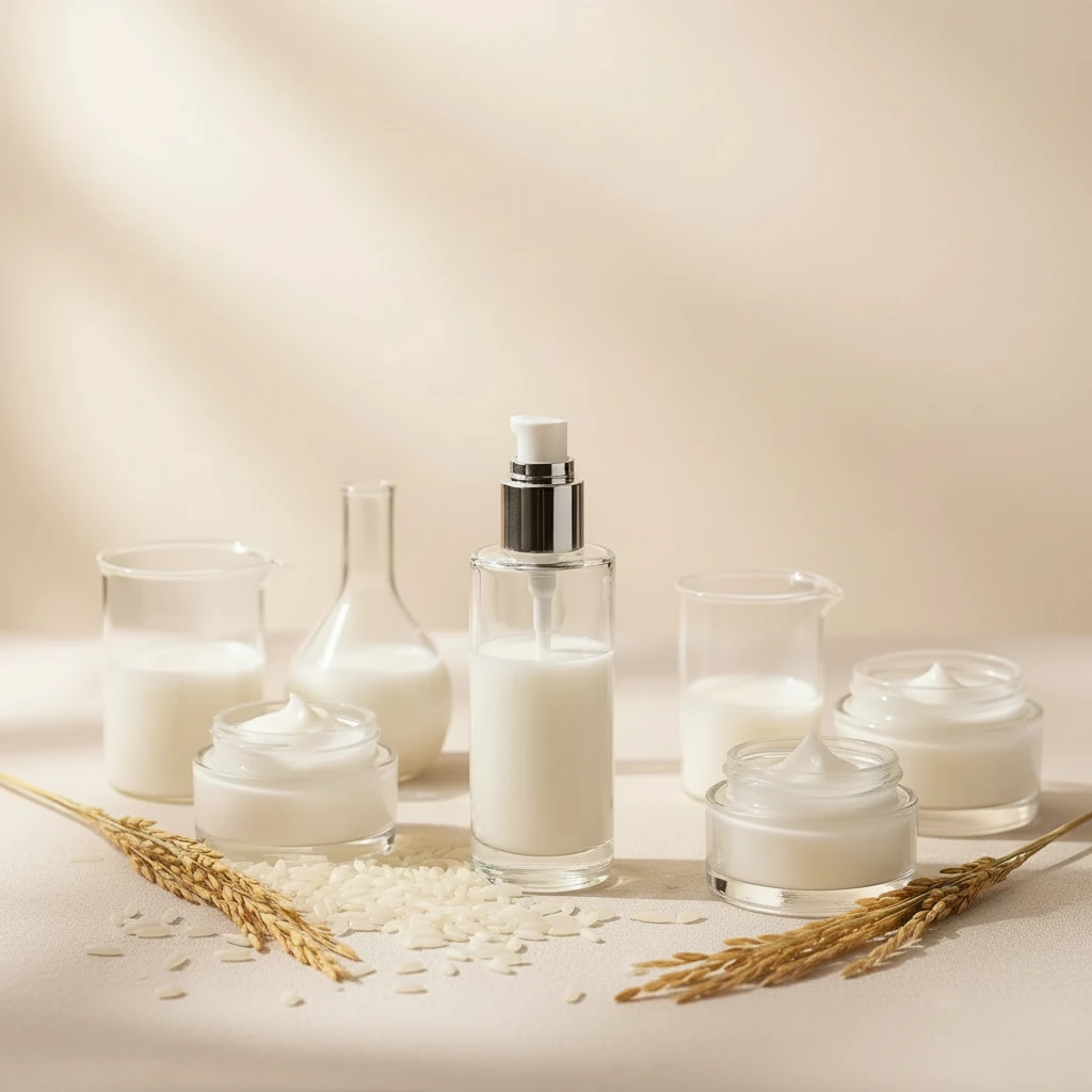 لوازم آرایشی با عصاره برنج