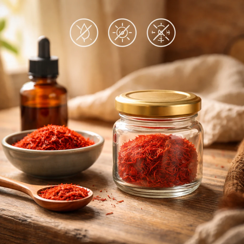 نگهداری صحیح زعفران