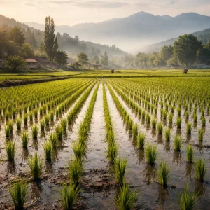 شروع کشت برنج در مازندران